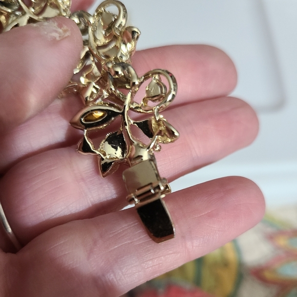 Vintage coro ? SET bracelet clip on earrings rhinestones looks NEW! VTG 50's MCM - Picture 14 of 16